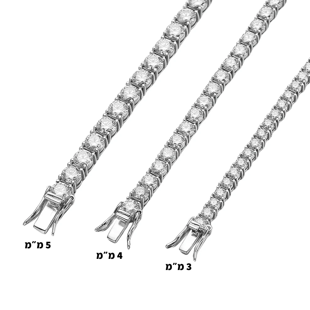צמיד טניס מואסנייט 5.2 קראט - Image 3