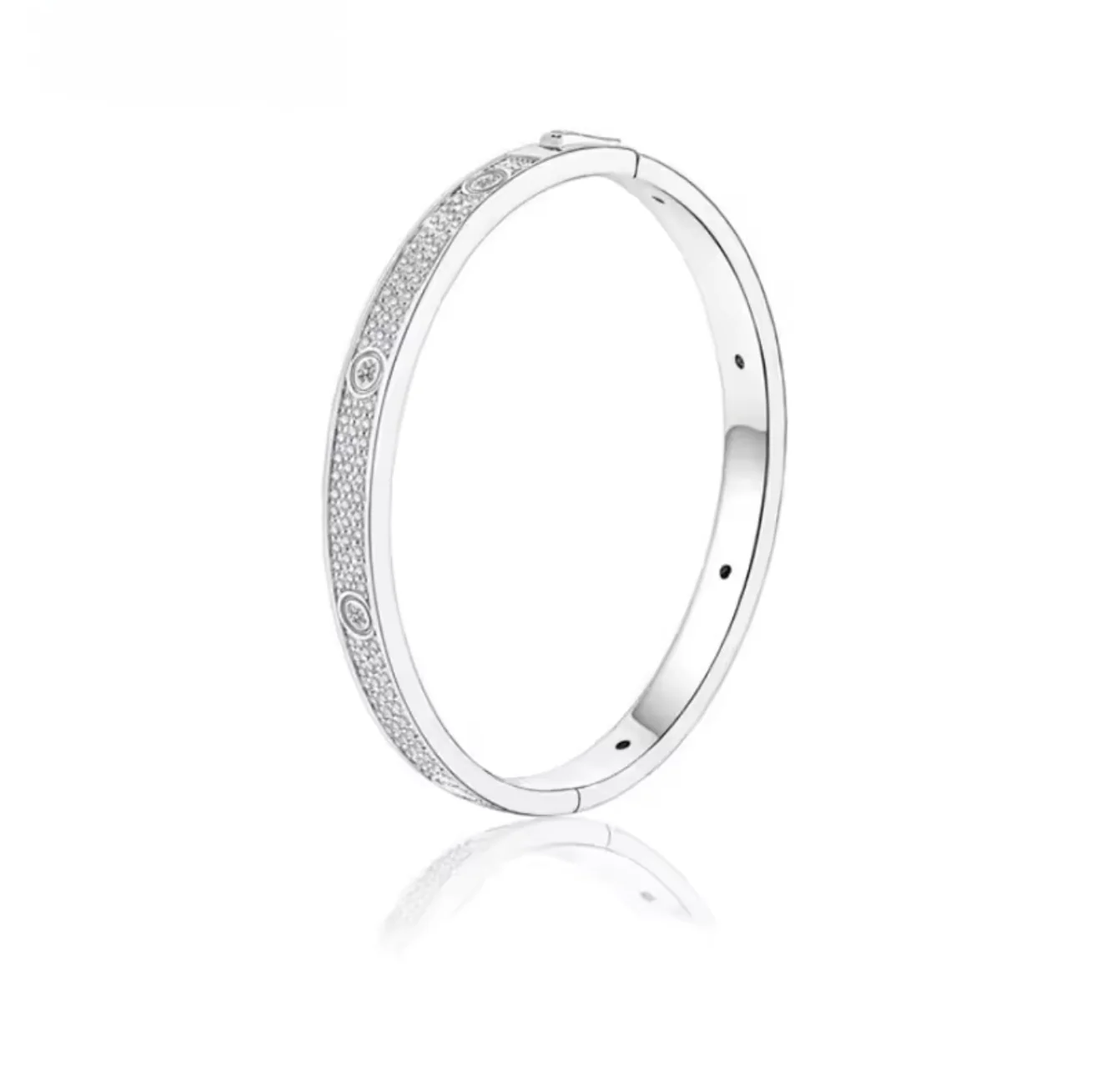 צמיד מואסנייט Love Halo - Image 3